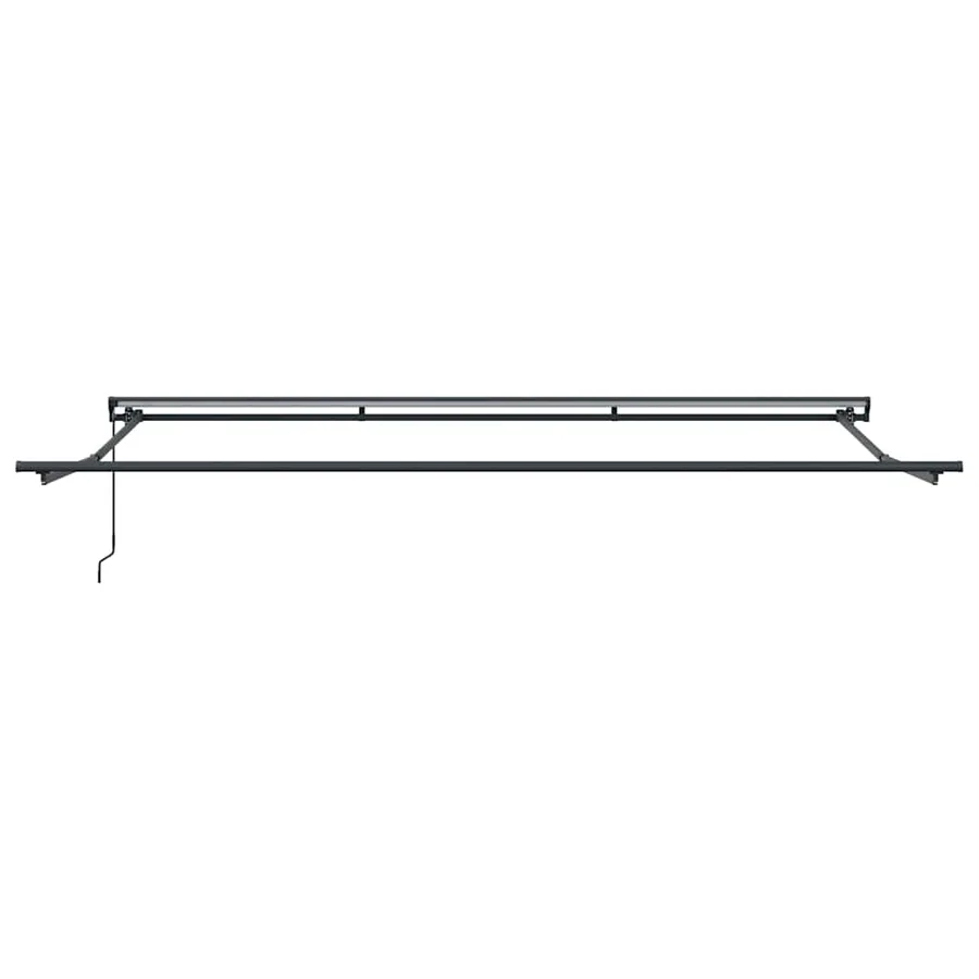 Cadre d'auvent Réglable Anthracite 4,5 × 3 m Acier - 4