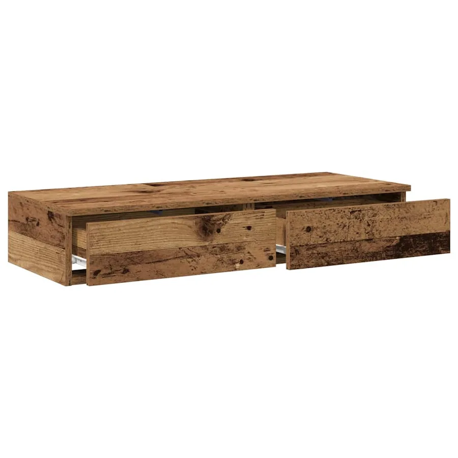 Tiroirs de lit avec tiroir Bois ancien 80 x 36,5 x 16,5 cm - 5