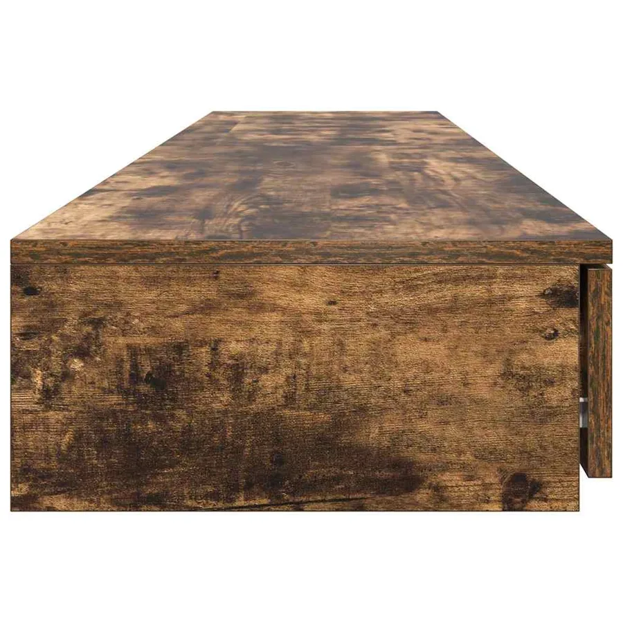 Tiroirs de lit avec tiroir Chêne fumé 180 x 36,5 x 16,5 cm - 7