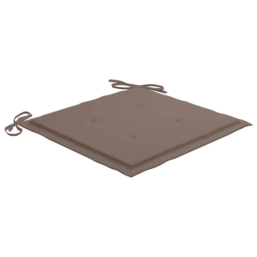 Chaises de jardin avec coussins lot de 6 Bois d'acacia massif - 7