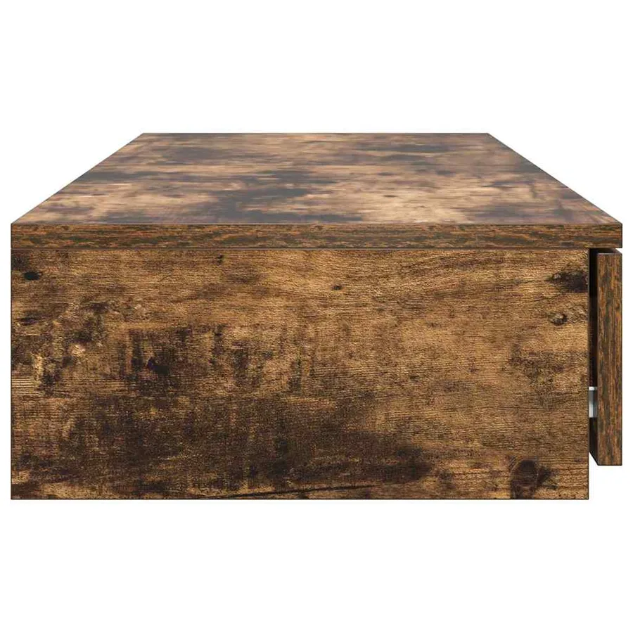 Tiroirs de lit avec tiroir Chêne fumé 120 x 36,5 x 16,5 cm - 7