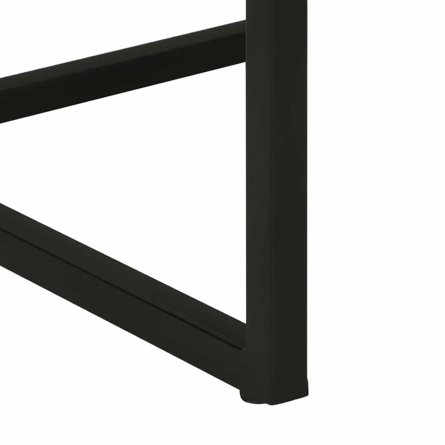 Table de Toilette Marron 100 x 40 x 120 cm Bois d'Acacia Massif - 11