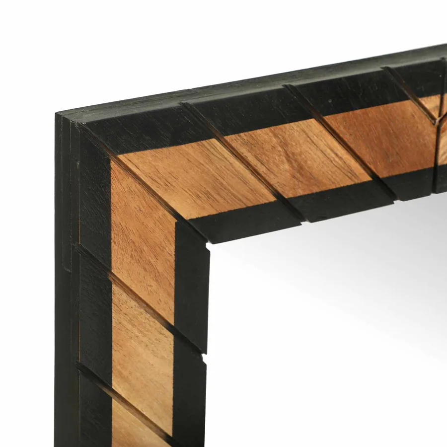 Table de Toilette Marron 100 x 40 x 120 cm Bois d'Acacia Massif - 12