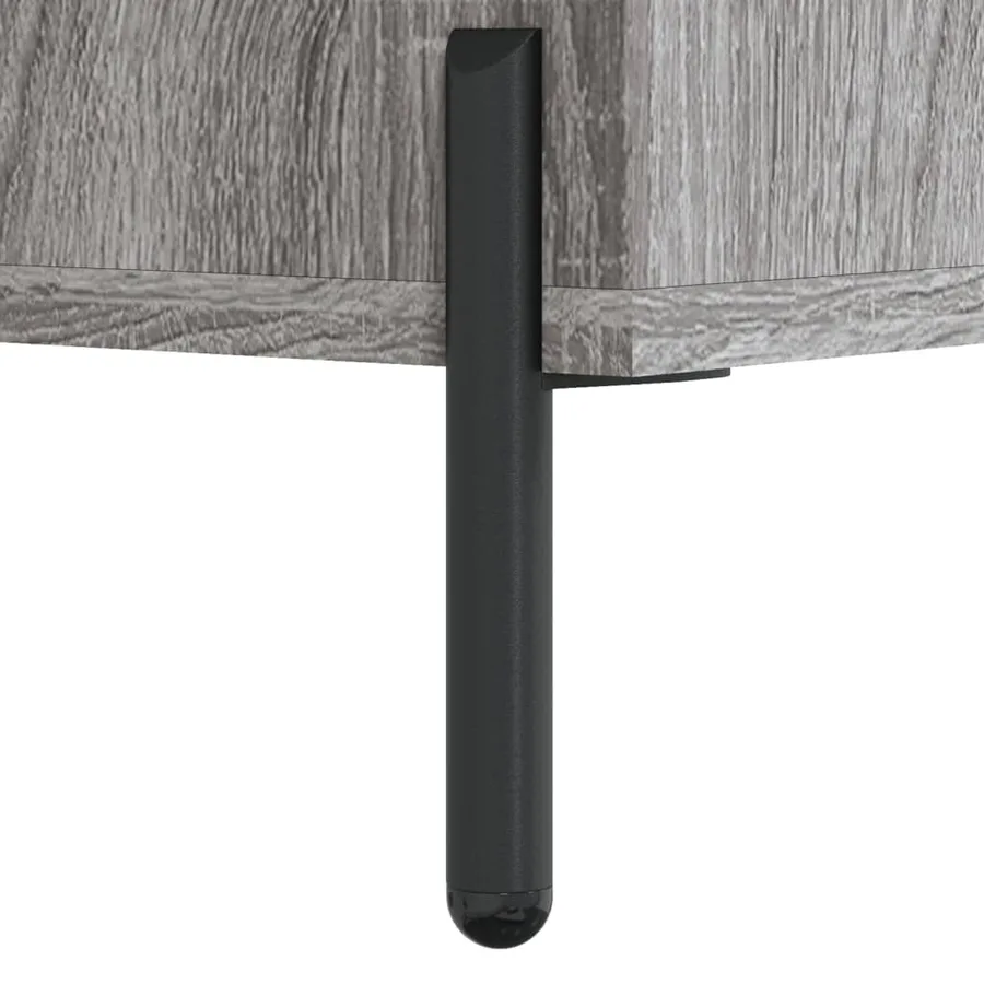 Buffet haut Sonoma gris 69,5x34x180 cm Bois d'ingénierie - 12