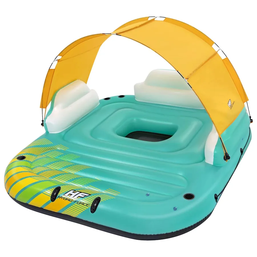 Bestway Île de piscine gonflable 5 personnes Sunny Lounge 291x265x83cm - 2