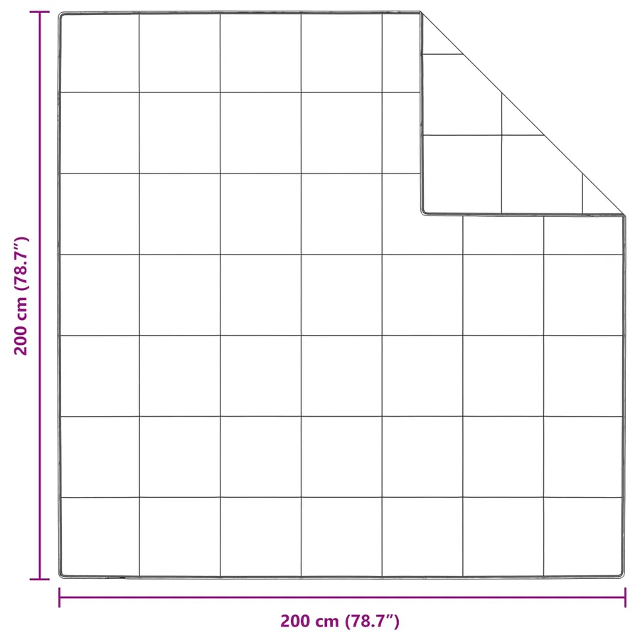 Ensemble de Duvet avec oreiller 3 pcs Blanc Plume de canard - 8