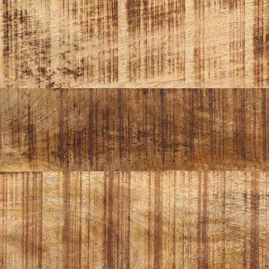 Miroir mural Noir et Marron 70 x 2 x 70 cm Bois d'Acacia Massif - 11