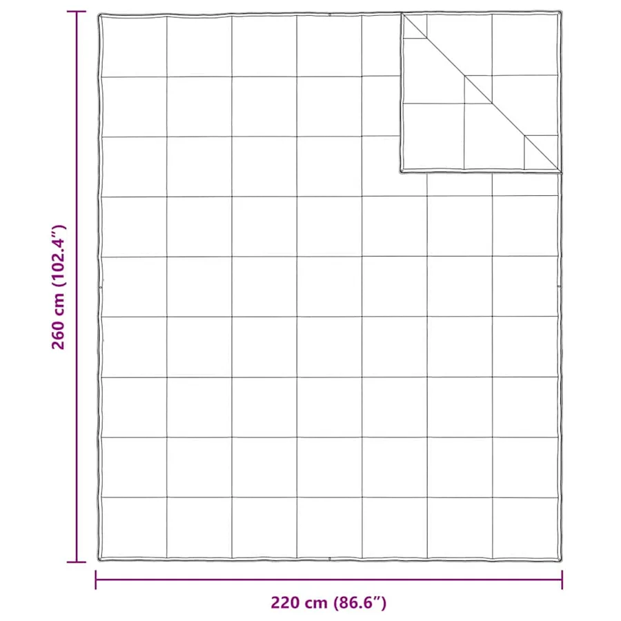 Duvet 2-en-1 Blanc 260 x 220 cm Plume - 10