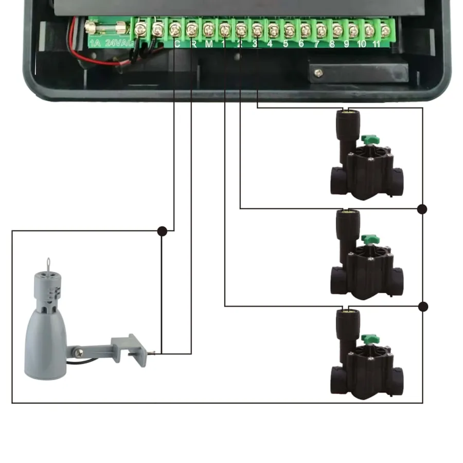Programmateur d'arrosage de jardin - 8