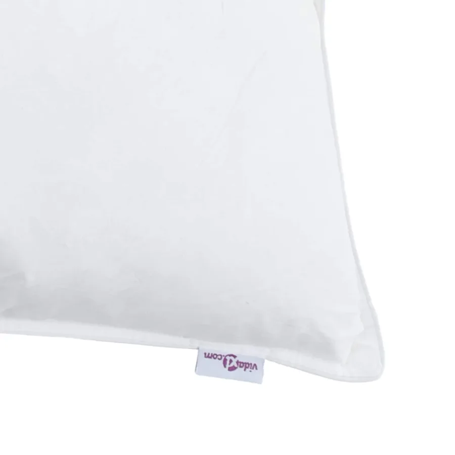 Ensemble de Duvet avec oreiller 3 pcs Blanc Plume de canard - 11
