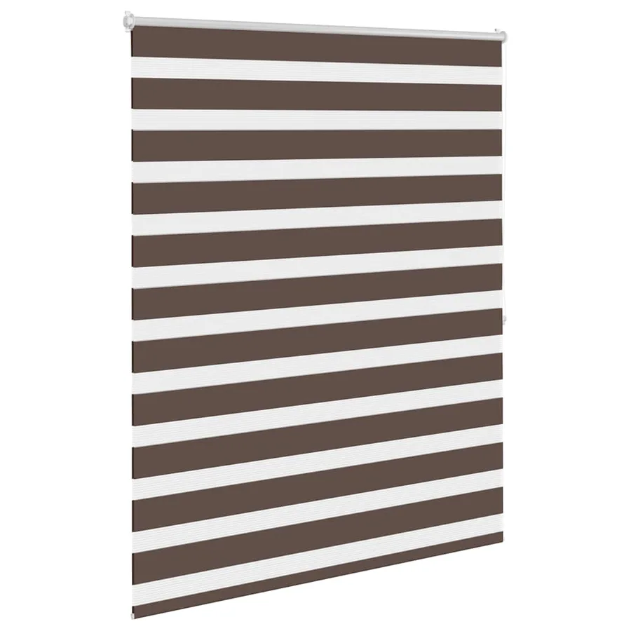 Store vénitien Zebra 120,9 x 175 cm, largeur du tissu 116,7 cm, couleur café - 3