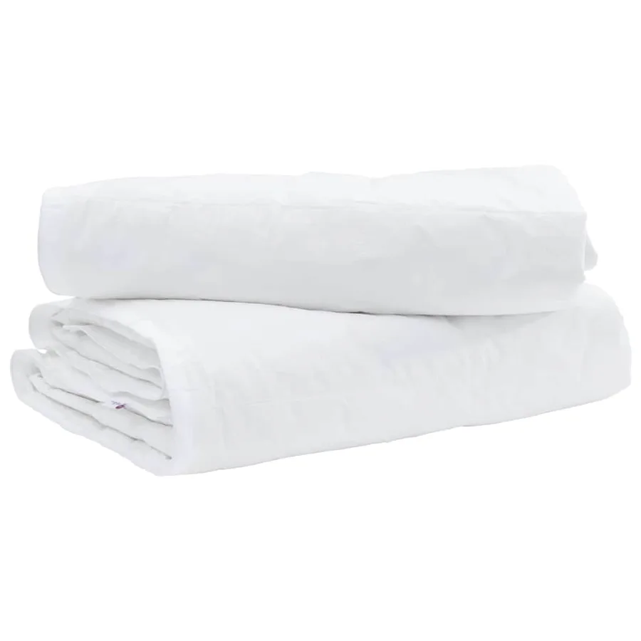 Duvet 2-en-1 Blanc 155 x 200 cm Plume - 4