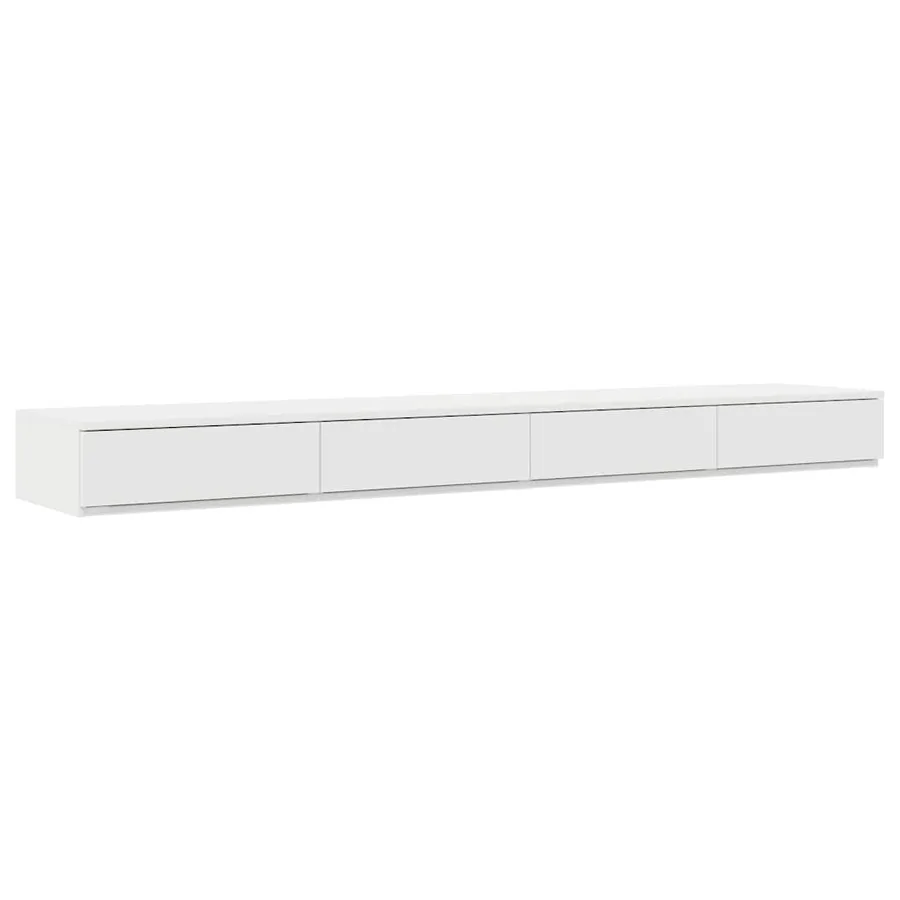 Tiroirs de lit Blanc 200 x 36,5 x 16,5 cm Bois d'ingénierie - 2