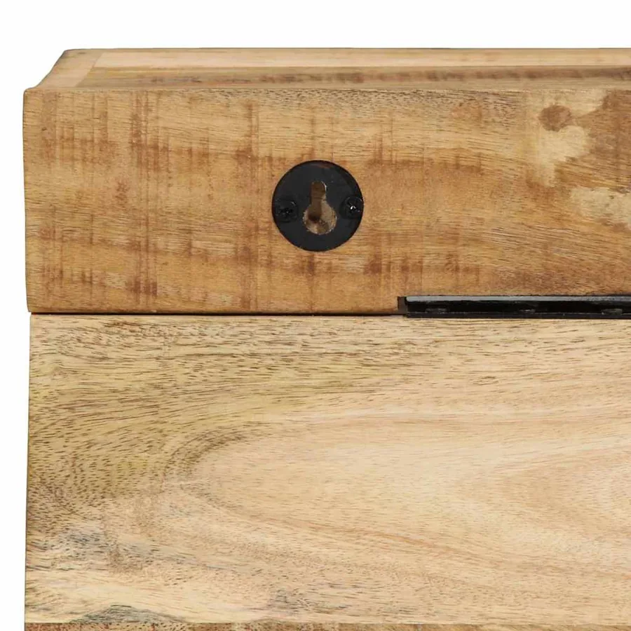 Porte-manteau Marron 73 x 19 x 23 cm Bois de manguier massif - 9