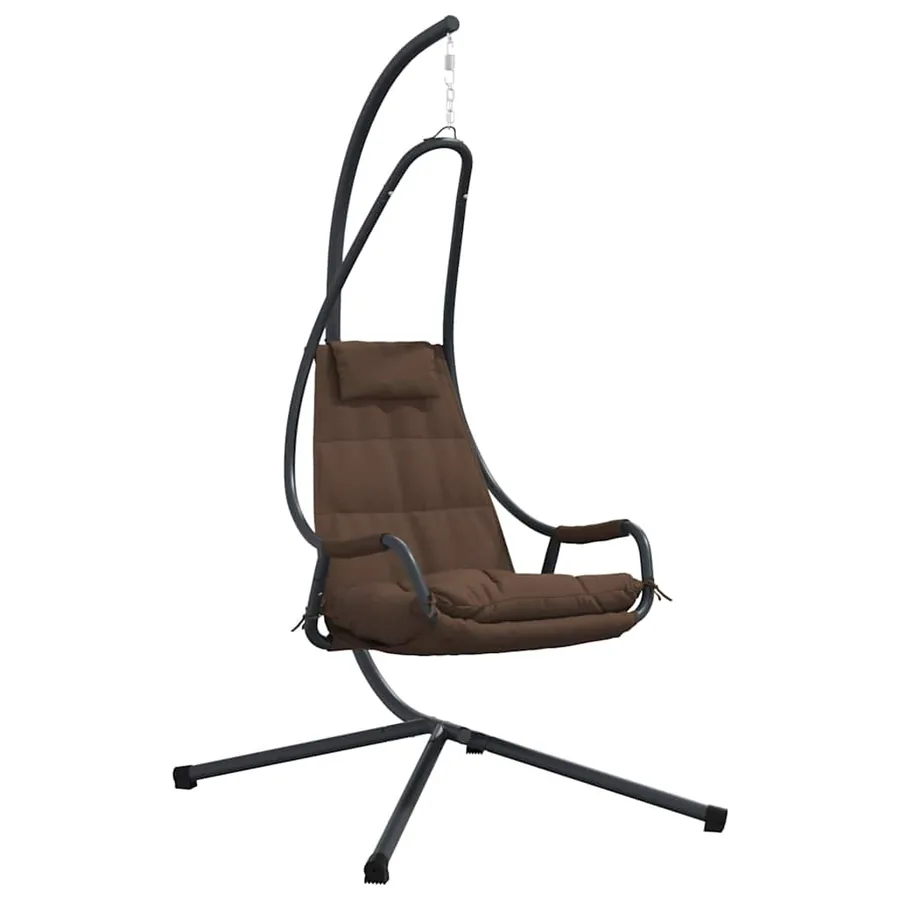 Chaise suspendue Café 94 x 107 x 196,5 cm Acier - 2