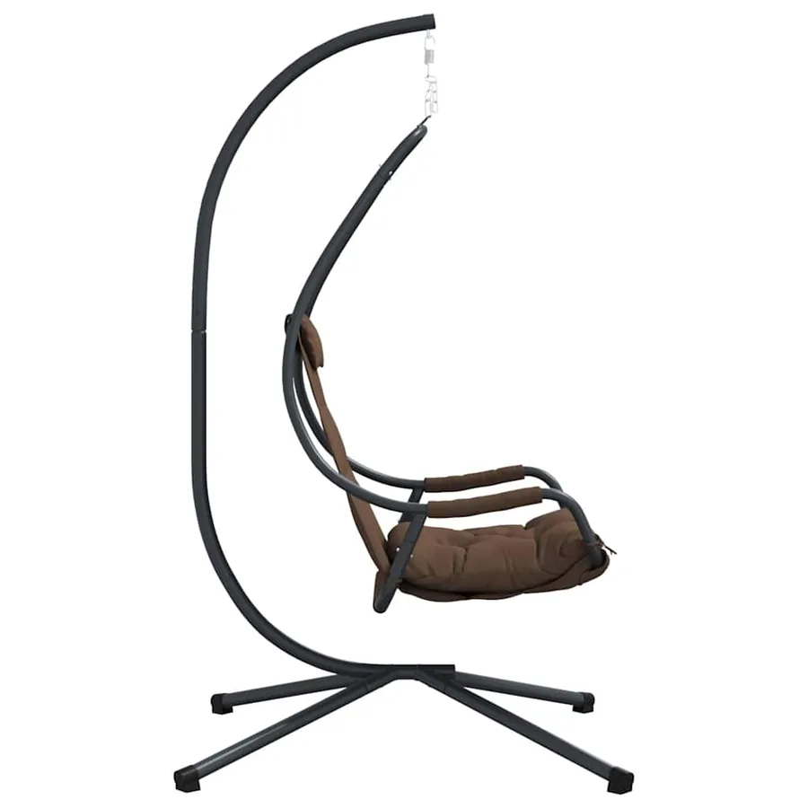 Chaise suspendue Café 94 x 107 x 196,5 cm Acier - 6