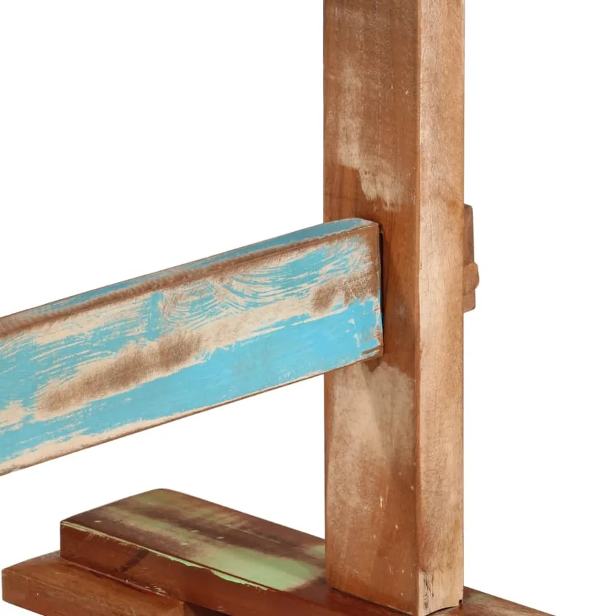 Table à manger 110x55x78 cm bois massif de récupération - 6