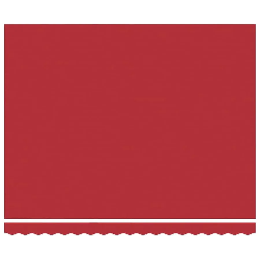 Auvent rétractable Rouge 400 × 300 cm Tissu et Aluminium - 9