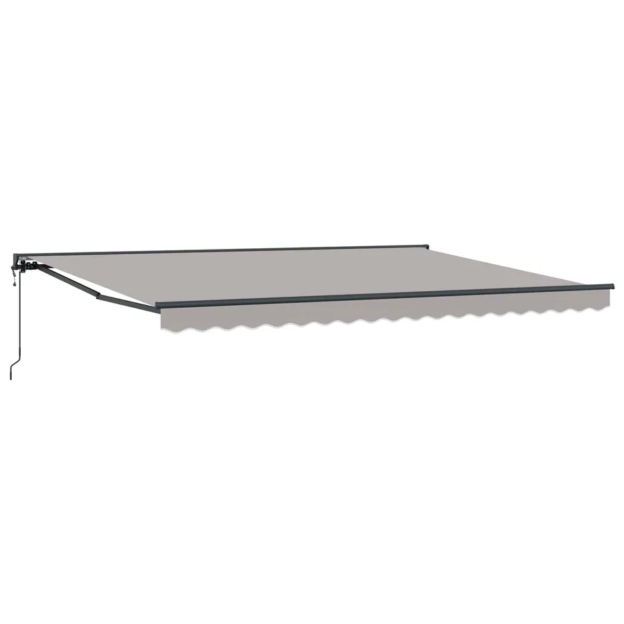 Cadre d'auvent Gris clair 450 × 300 cm - 2
