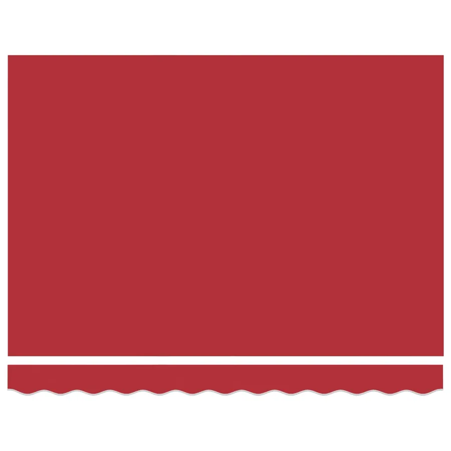 Auvent rétractable Rouge 300 x 250 cm Polyester et Aluminium - 6