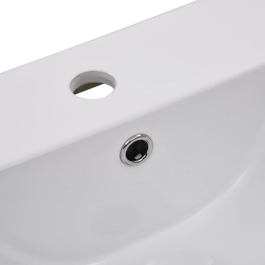 Ensemble de meubles de salle de bain Blanc Aggloméré - 16
