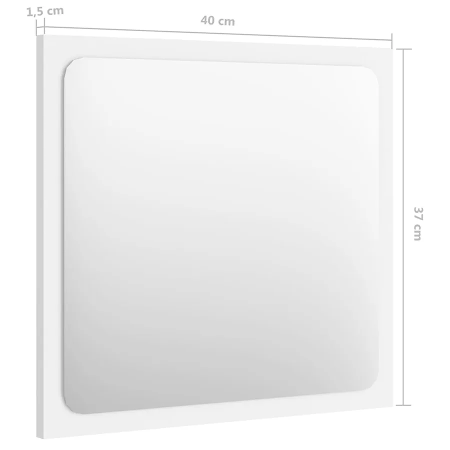 Ensemble de meubles de salle de bain Blanc Aggloméré - 19