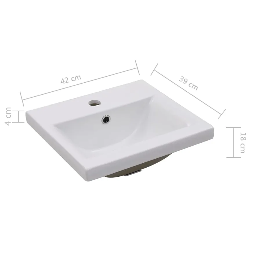 Ensemble de meubles de salle de bain Blanc Aggloméré - 20
