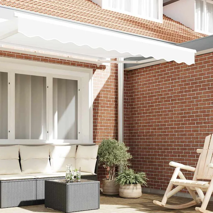 Remplacement de lambrequin Blanc 2,5 m Polyester - 3