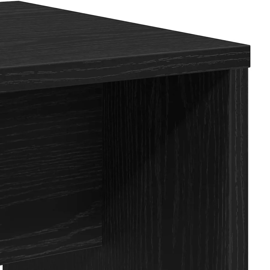 Tabouret de dressing Chêne noir 70 x 35 x 45 cm - 7