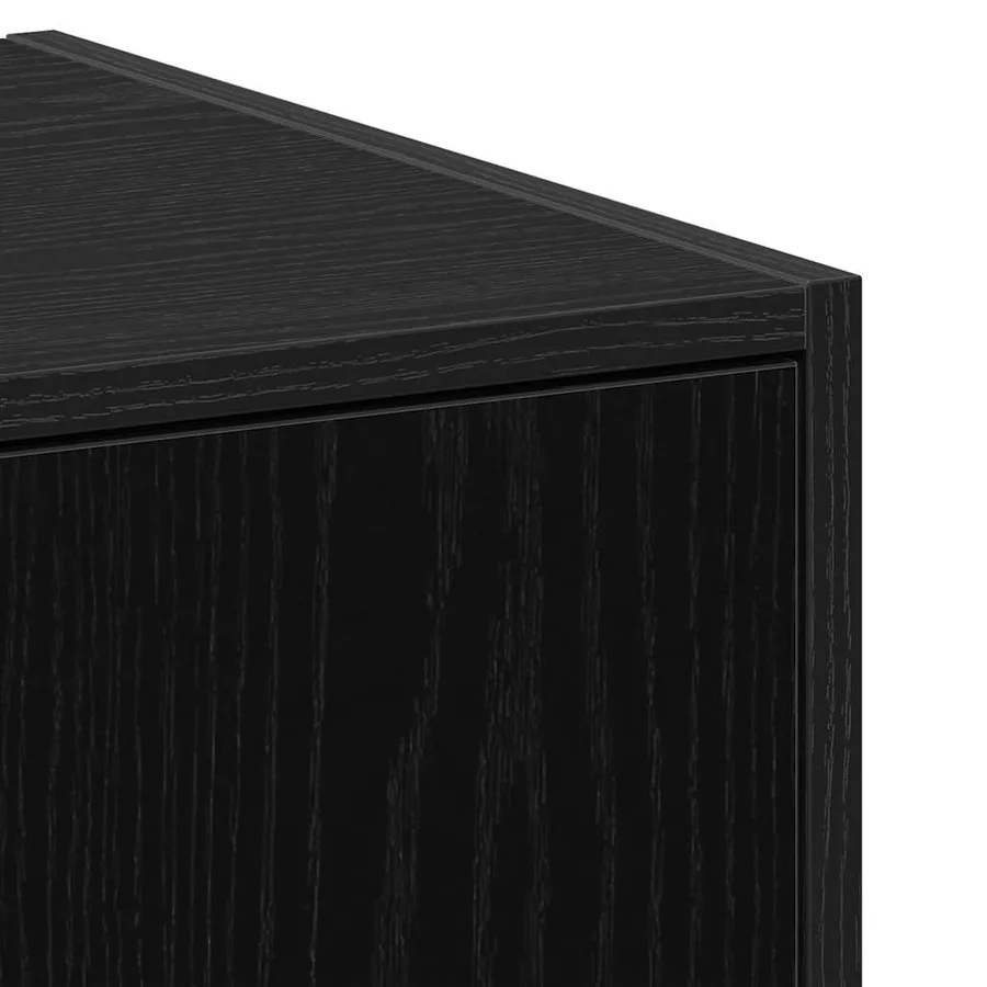 Cabinet de Pharmacie Chêne noir 40 x 41 x 118 cm - 9