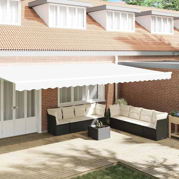 Remplacement de lambrequin Blanc 6 m Polyester