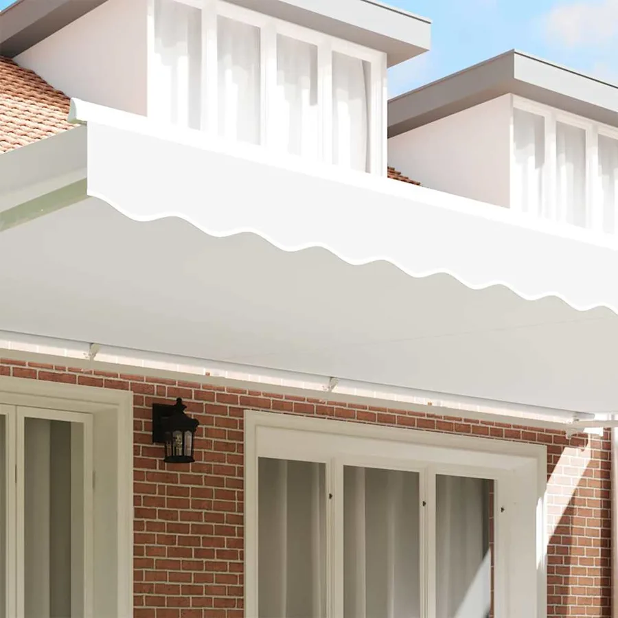 Remplacement de lambrequin Blanc 6 m Polyester - 3