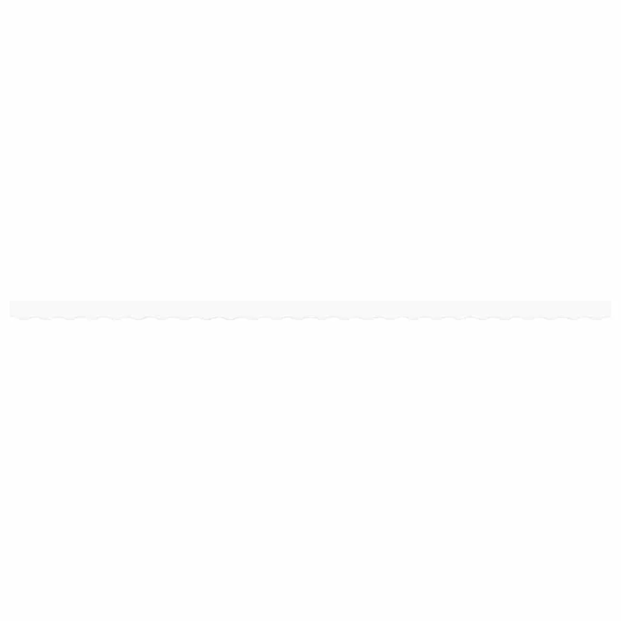 Remplacement de lambrequin Blanc 6 m Polyester - 4