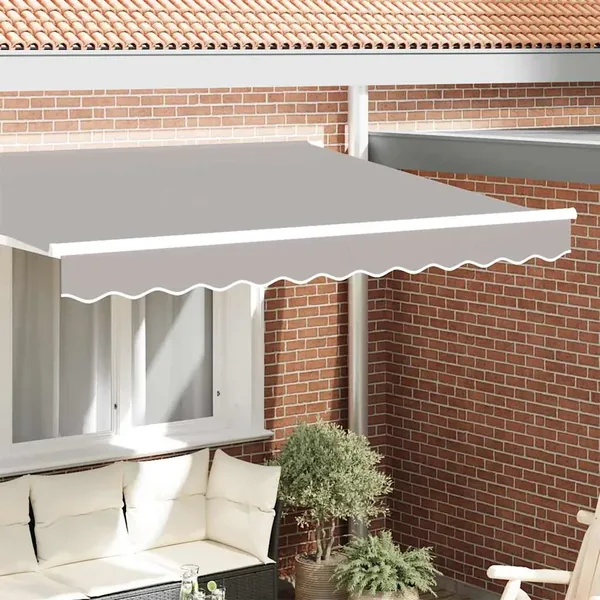 Remplacement de lambrequin Gris clair 3 m Polyester