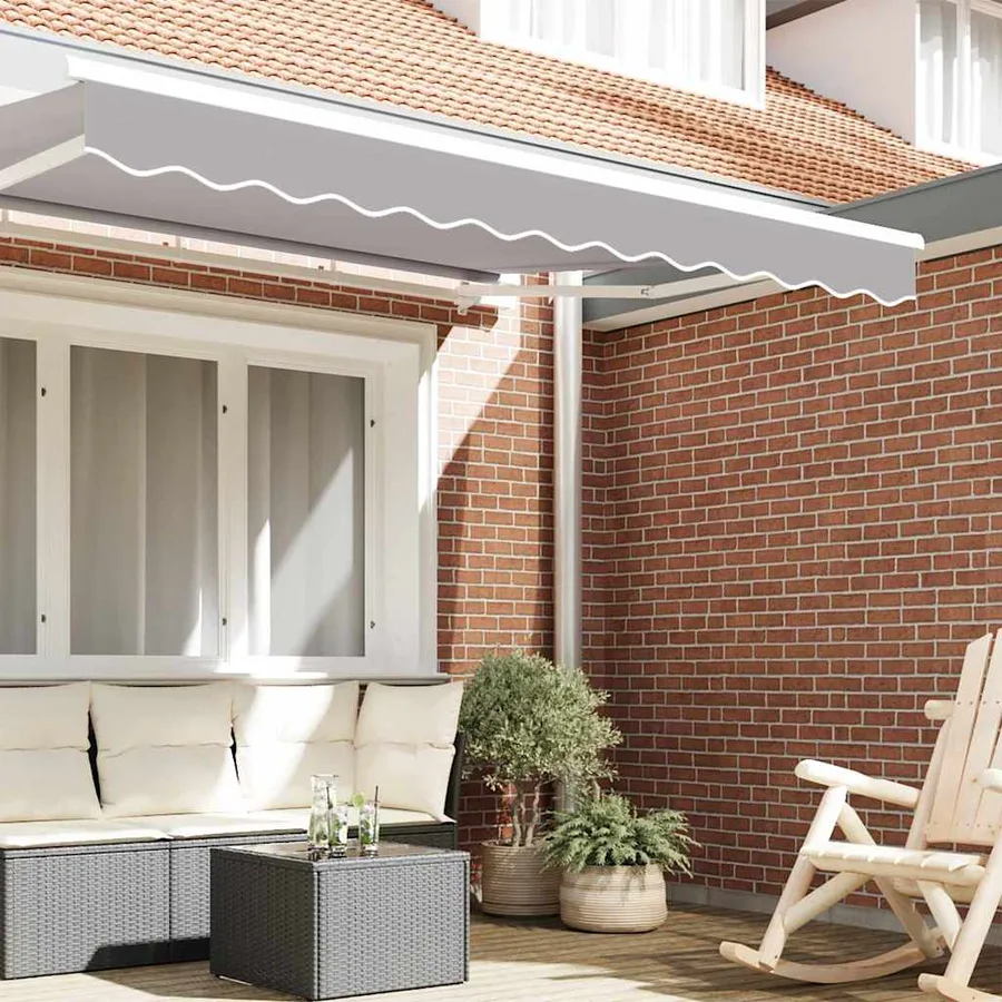 Remplacement de lambrequin Gris clair 3 m Polyester - 3