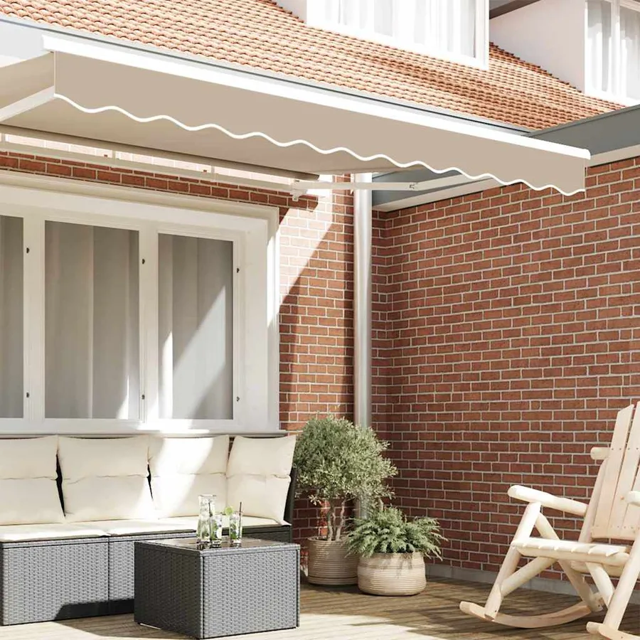 Remplacement de lambrequin Beige 3 m Polyester - 3