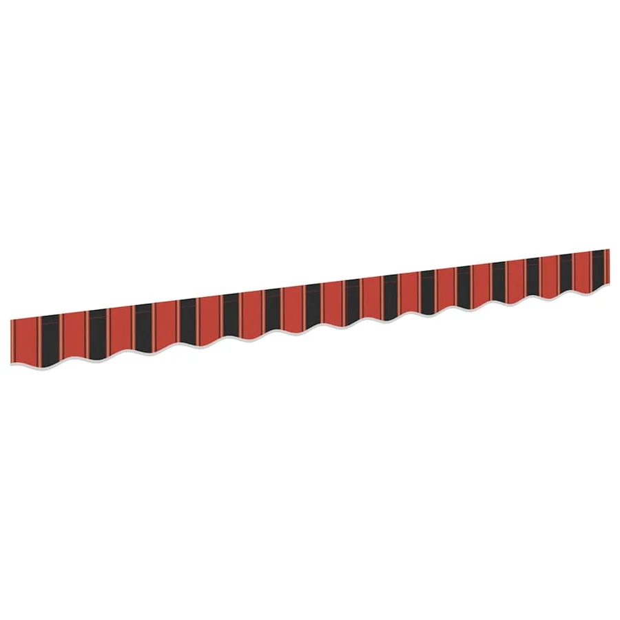 Remplacement de lambrequin Orange / Noir / Jaune 2,5 m Polyester - 2