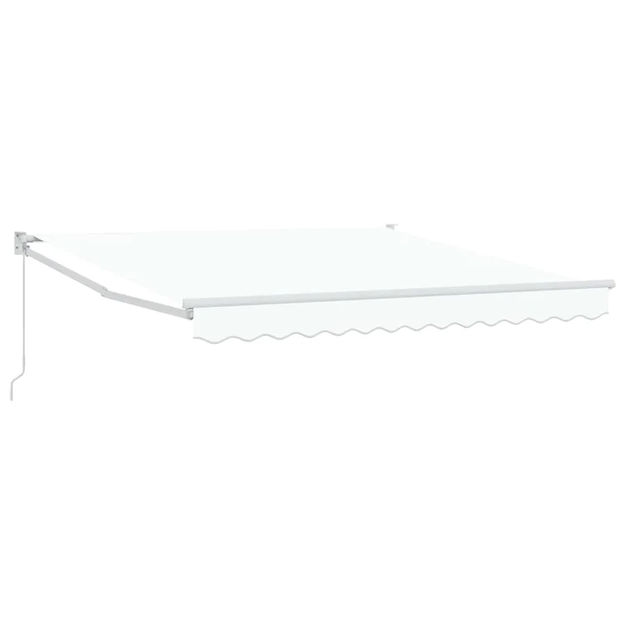 Auvent rétractable Blanc 350 x 250 cm - 2