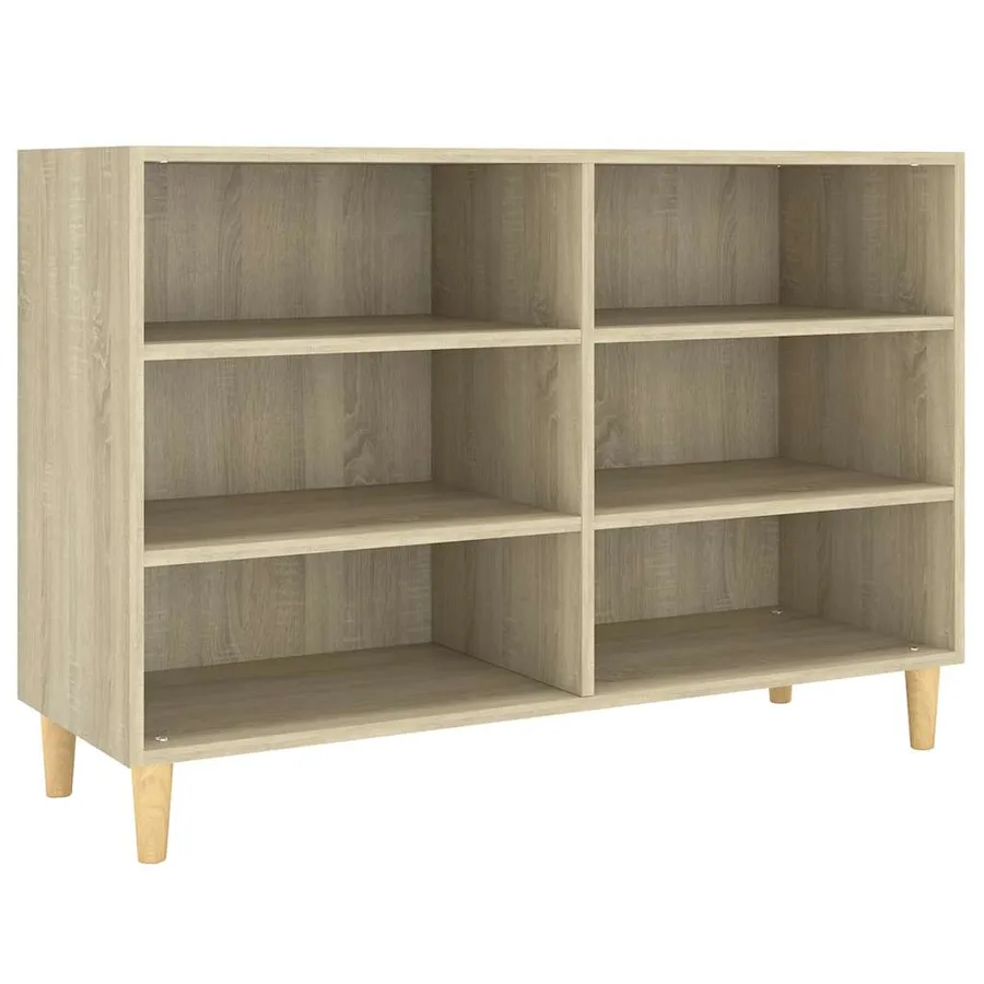 Buffet chêne sonoma 103,5x35x70 cm bois d'ingénierie - 2