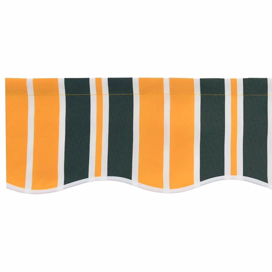 Remplacement de lambrequin Vert et jaune 3,5 m Polyester - 5