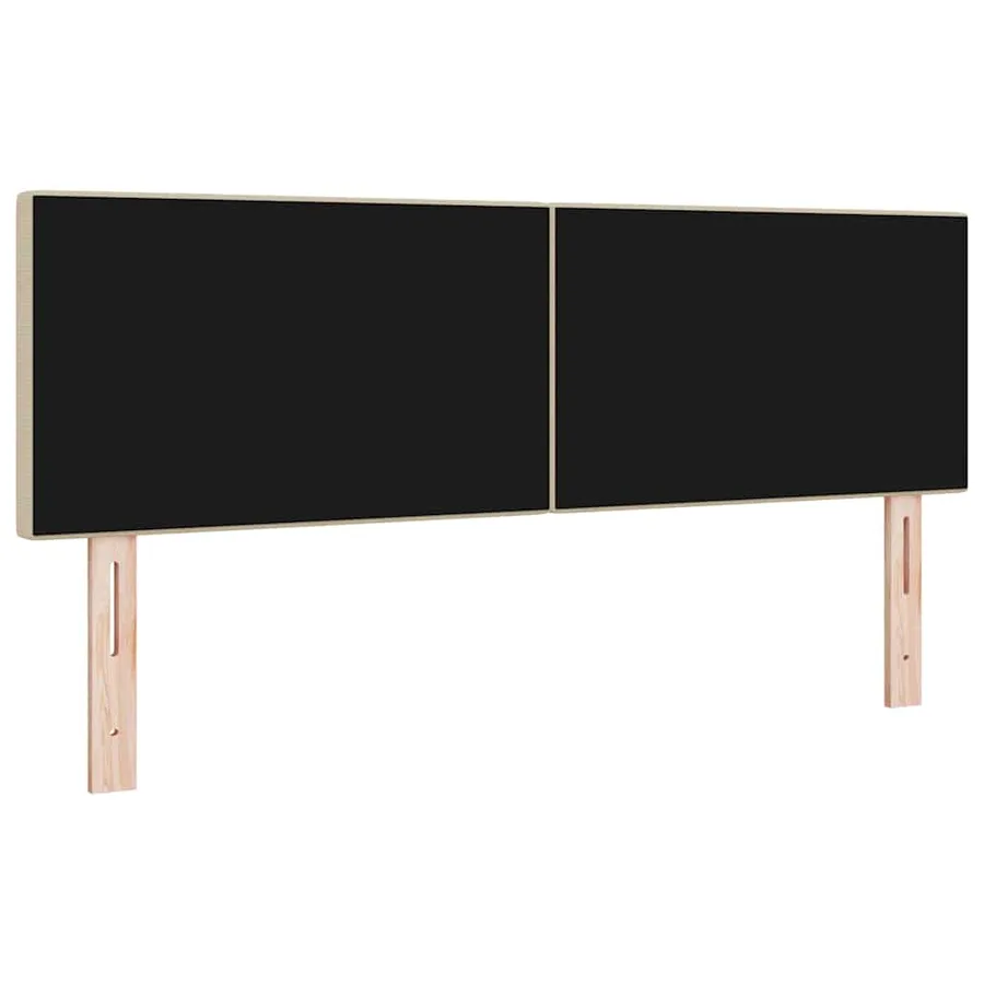 Tête de lit LED Vert gris 160 cm Tissu en velours côtelé - 7