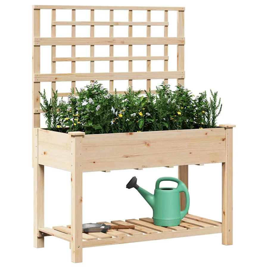 Cache-pot de jardin Beige 115 x 60,5 x 153 cm - 3