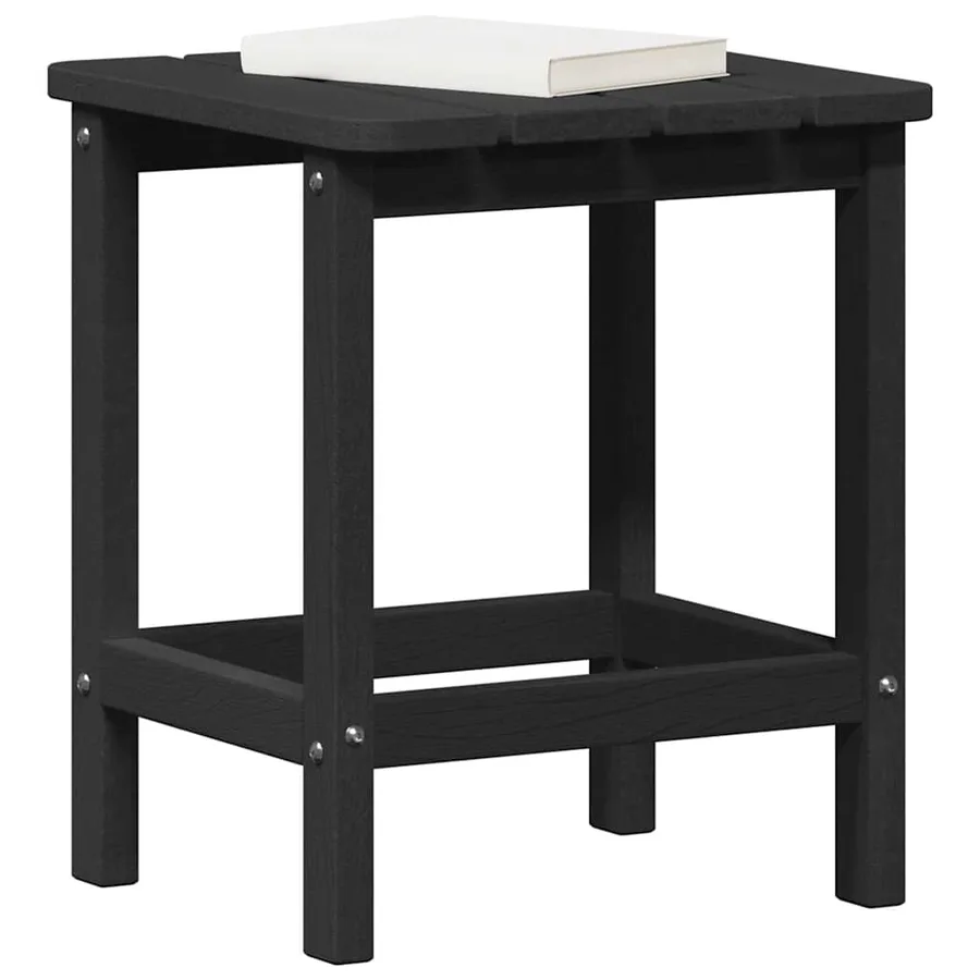 Table d'appoint Noir 38 x 38 x 46 cm Polyéthylène - 3
