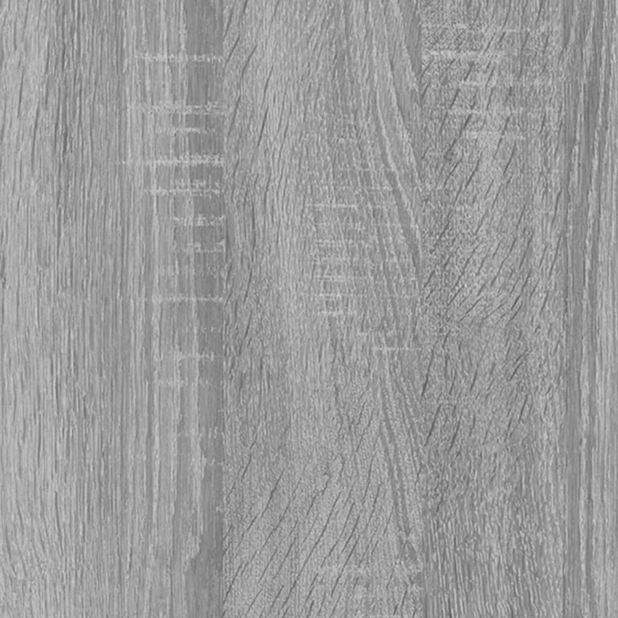 Buffets 2 pcs sonoma gris bois d'ingénierie - 8