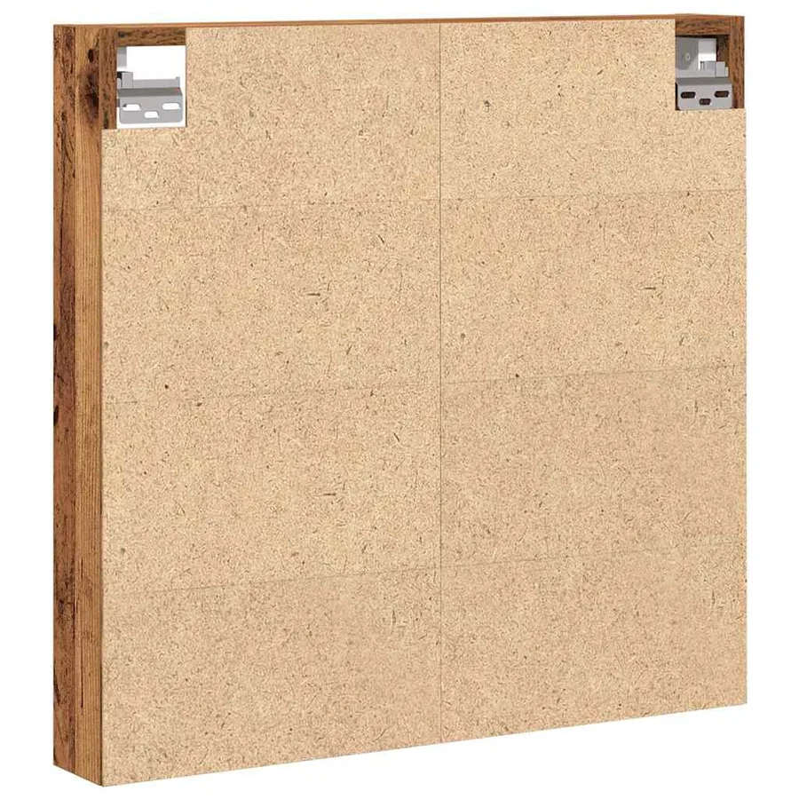 Vitrine Bois ancien 60 x 8,5 x 58 cm Bois d'ingénierie - 5