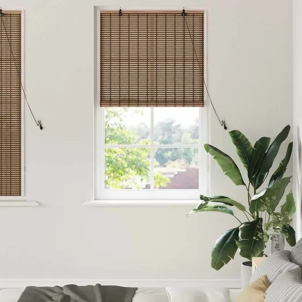 Store enrouleur Marron 80 x 160 cm Bambou