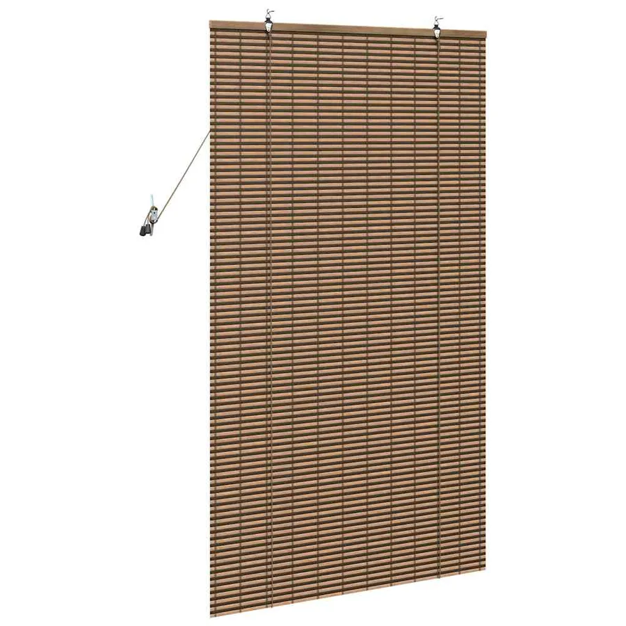 Store enrouleur Marron 80 x 160 cm Bambou - 5