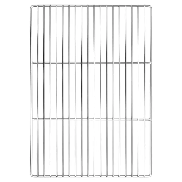 Grille de barbecue Argenté 50 x 35 cm Acier inoxydable
