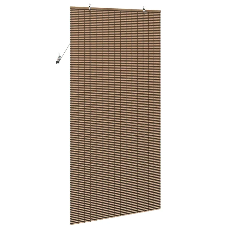 Store enrouleur Marron 110 x 220 cm Bambou - 4