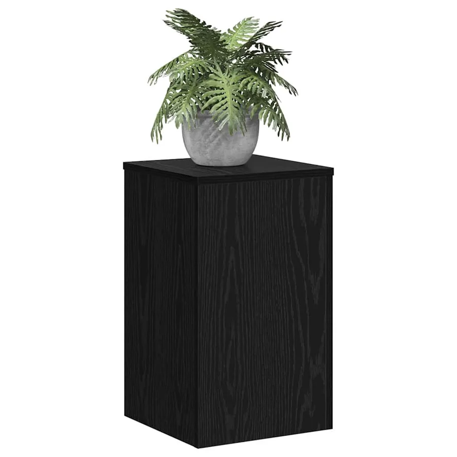 Support de Plante 2 pcs Chêne noir 30 x 30 x 50 cm - 3